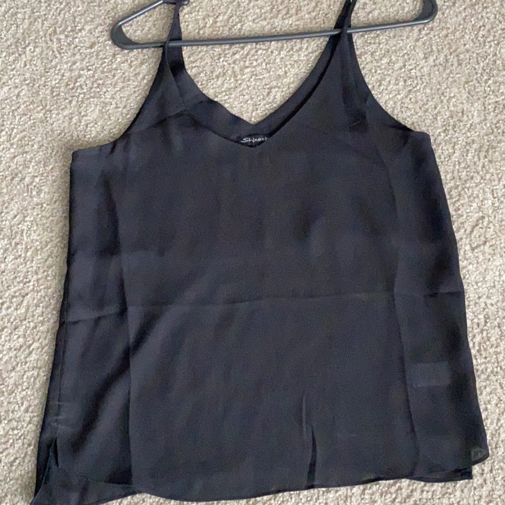 Dressy black top